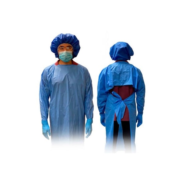 Keystone Safety Keystone Isolation Gown, Level 3, Pack Of 100 ISO-PE-HD - main